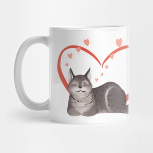 Loving cat Mug